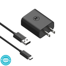 MOTOROLA 20W WALL CHARGER WITH 1M/3.3FT A2C CABLE Included - BLACK (LANE B RACK 4) (MOTOROLA 1 TURBO POWER 20W/USB)