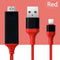 3-in-1 Type-C to HDMI Mobile Phone Projection Cable