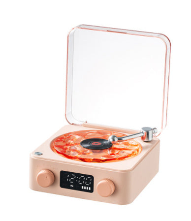 Vinyl Vibe: Retro Bluetooth 5.0 Turntable with White Noise & RGB Light Show