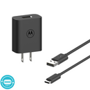 MOTOROLA 20W WALL CHARGER WITH 1M/3.3FT A2C CABLE Included - BLACK (LANE B RACK 4) (MOTOROLA 1 TURBO POWER 20W/USB)