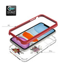 For Apple iPhone 14 PRO 6.1" Essence Beautiful Design Hybrid Shockproof Case Cover - H