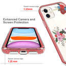 For Apple iPhone 14 PRO 6.1" Essence Beautiful Design Hybrid Shockproof Case Cover - H