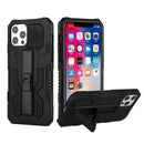 For Apple iPhone 14 PRO 6.1" Rocker Kickstand Tough Shockproof Hybrid Case Cover - Black