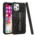 For Apple iPhone 14 PRO 6.1" Rocker Kickstand Tough Shockproof Hybrid Case Cover - Black