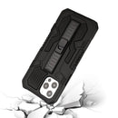 For Apple iPhone 14 PRO 6.1" Rocker Kickstand Tough Shockproof Hybrid Case Cover - Black