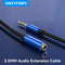 3.5mm Aux Extension Cable for Car Laptop TV Stereo Speaker - 3.5 mm Audio Jack