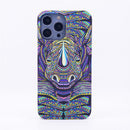 Luminous Embossed King Of The Forest Frosted Phone Cases For iPhone 13 / 13 Pro / 13 Pro Max