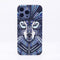 luminous embossed king of the forest frosted phone cases for iphone 11 / 11 pro / 11 pro max