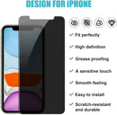 privacy screen protector for iphone 11/ iphone xr anti-spy tempered glass
