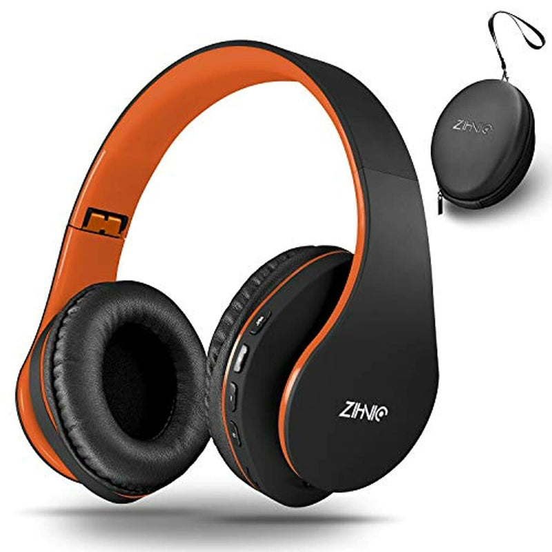 Bluetooth Headphones Over-Ear, Foldable Wireless and Wired Stereo Headset